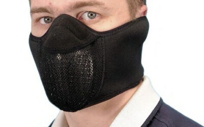 Тепловая маска (Защитная полумаска от холода на широком креплении)